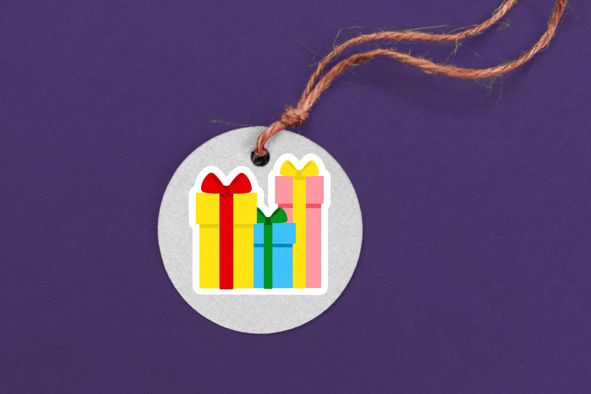 New year, Christmas holiday stickers bundle. view 2