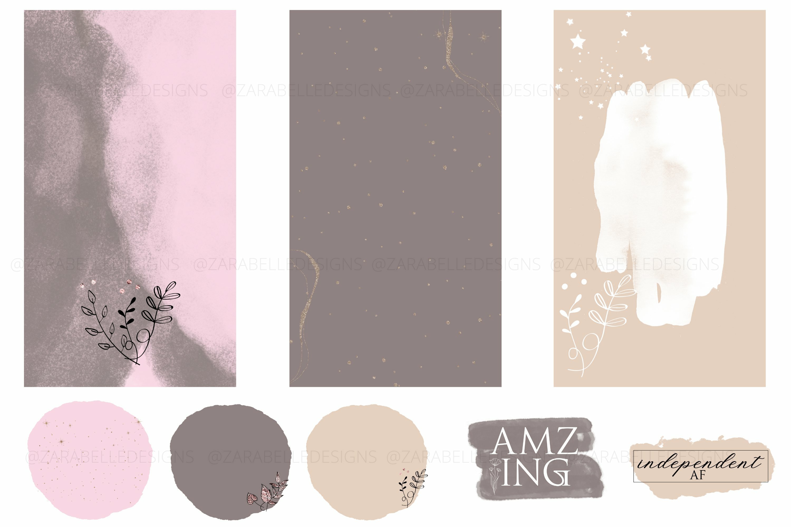 Mega Instagram Template/Story/Sticker Bundle! view 3