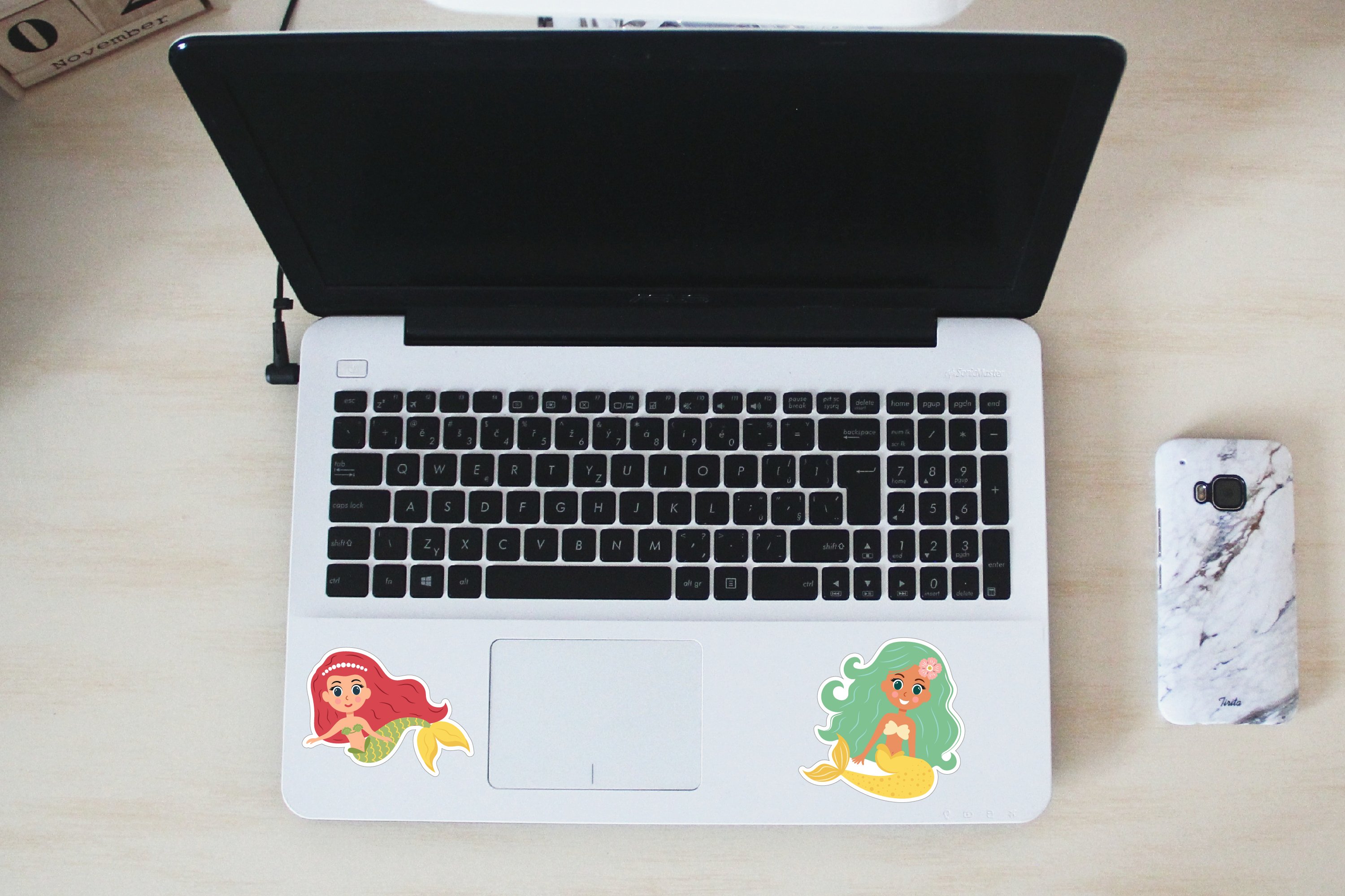 Cute Mermaid Stickers view 3