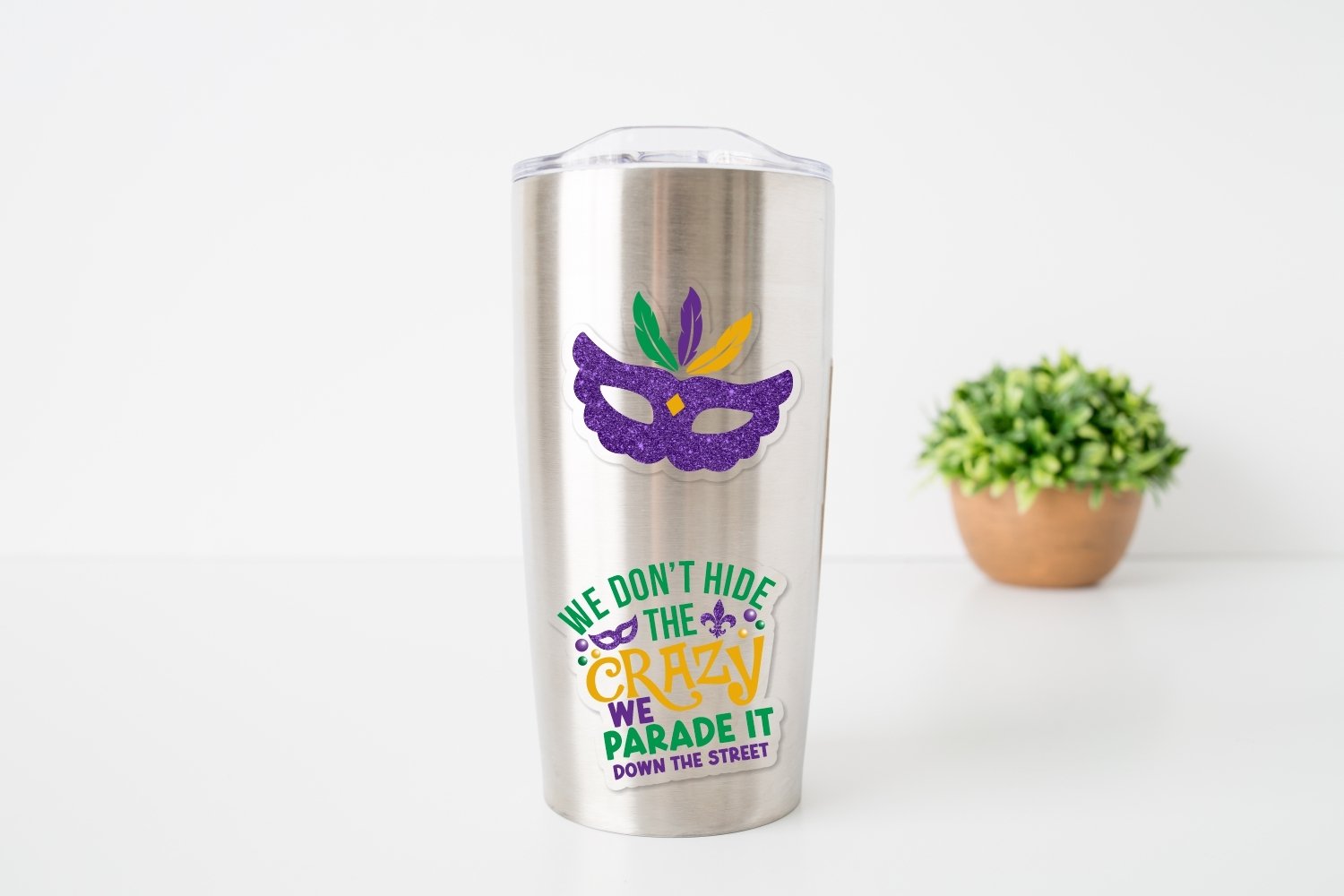 Mardi Gras Stickers | Mardi Gras Printables view 2