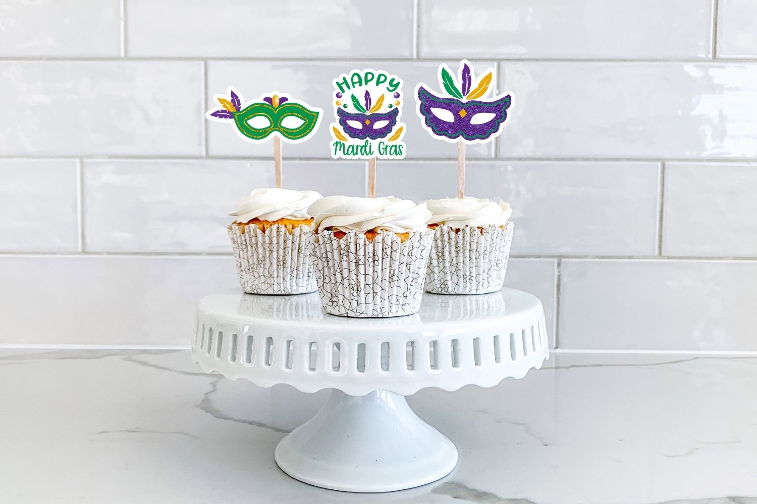 Mardi Gras Stickers | Mardi Gras Printables view 3