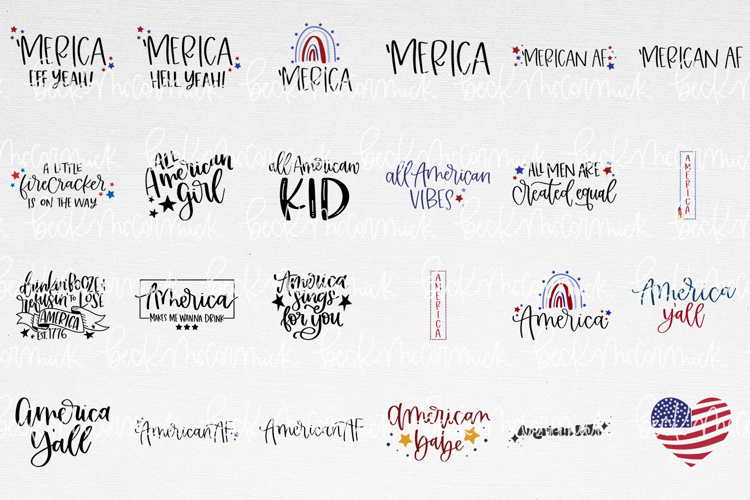 Fourth of July SVG Bundle view 2