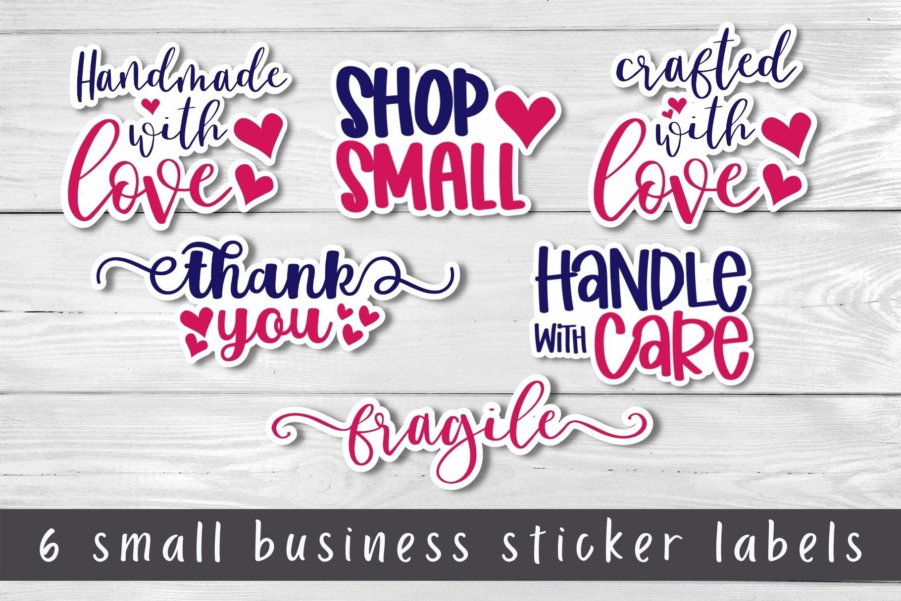 Small Business Packaging Stickers Big Bundle view 2