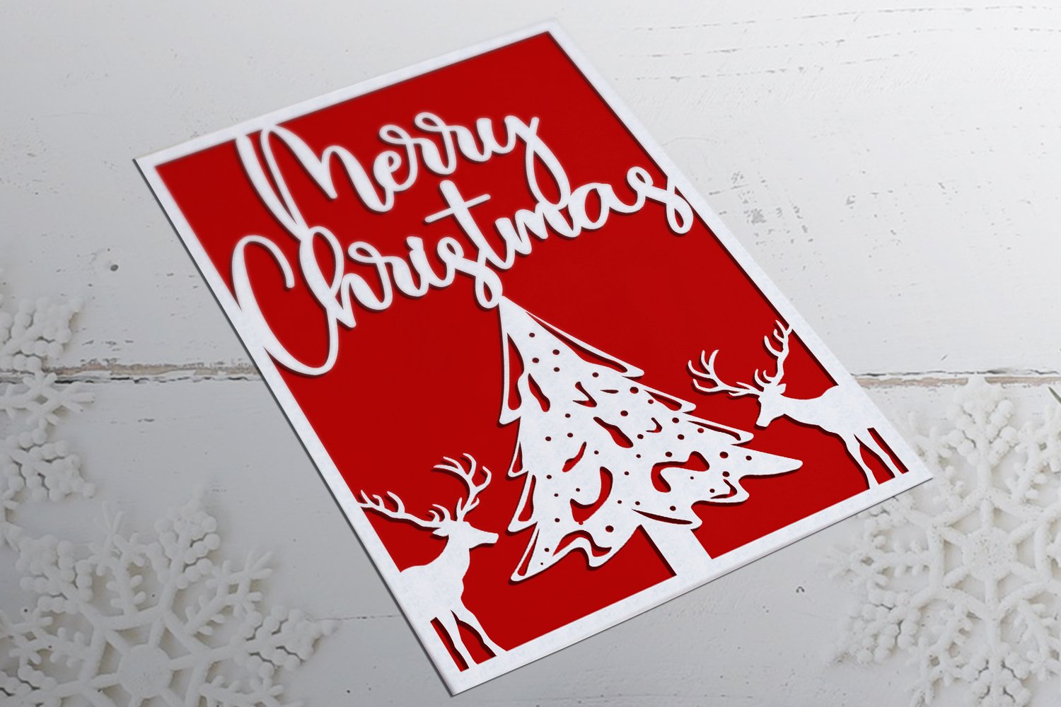 BUNDLE | Christmas Card 4 - svg eps ai png pdf view 2