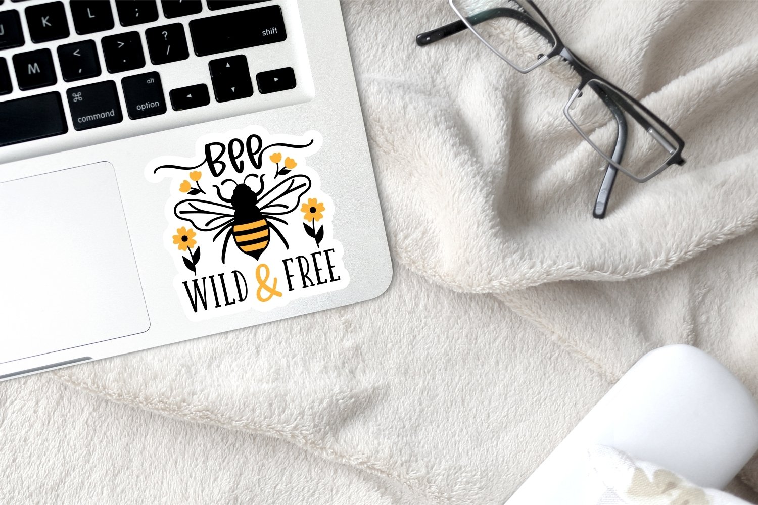 Bees sticker printable bundle - 10 PNG designs view 2