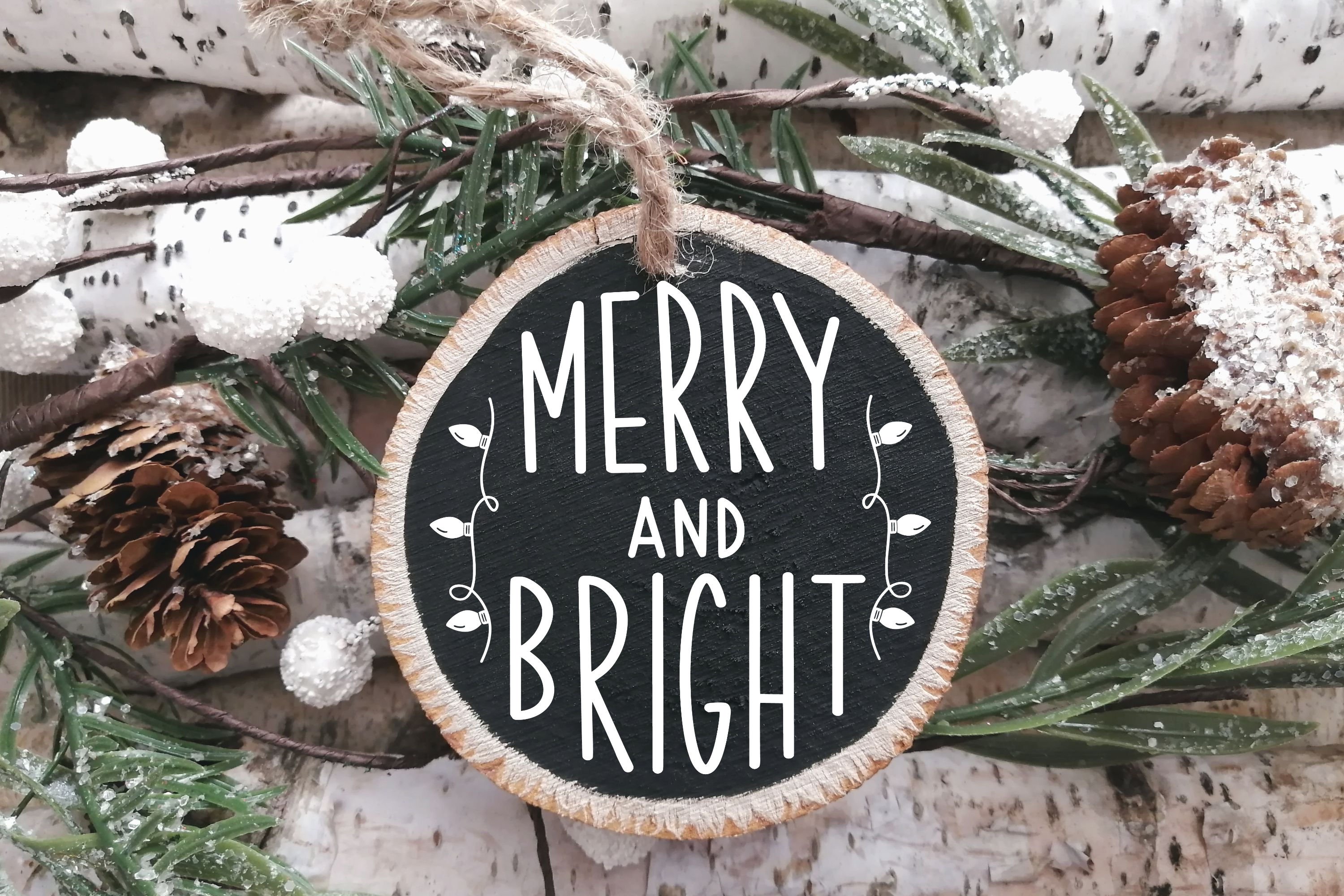Christmas Ornament Bundle - Christmas SVG Bundle view 3