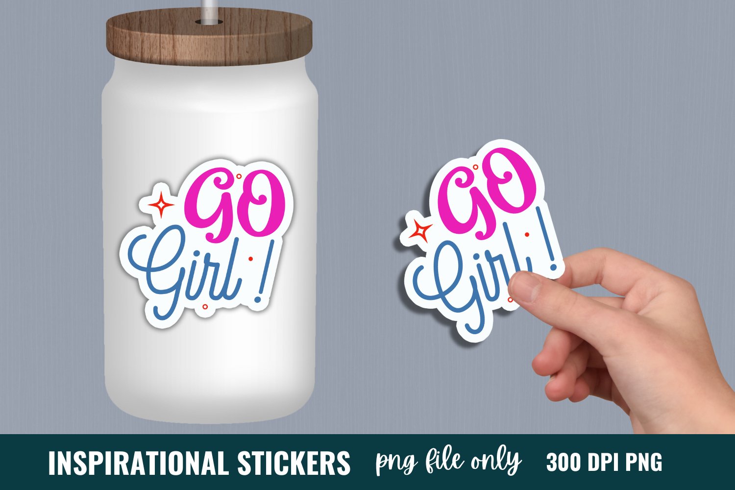 Inspirational Quotes Sticker Bundle, Mental Health Sticker view 3