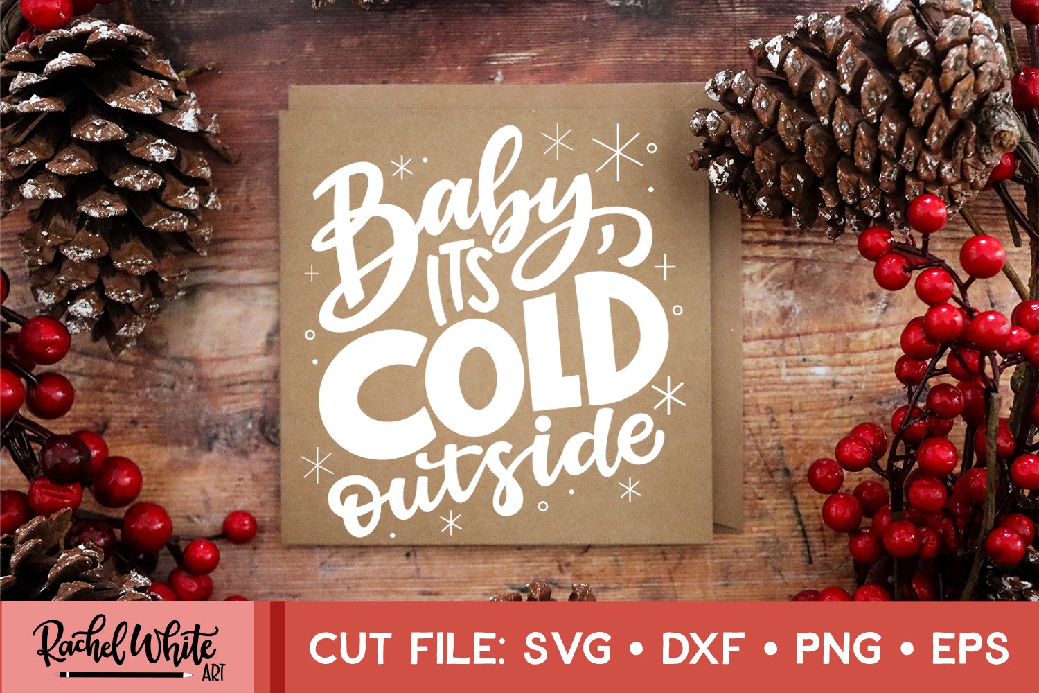 Christmas SVG Bundle, 12 Hand Lettered Cut Files view 2