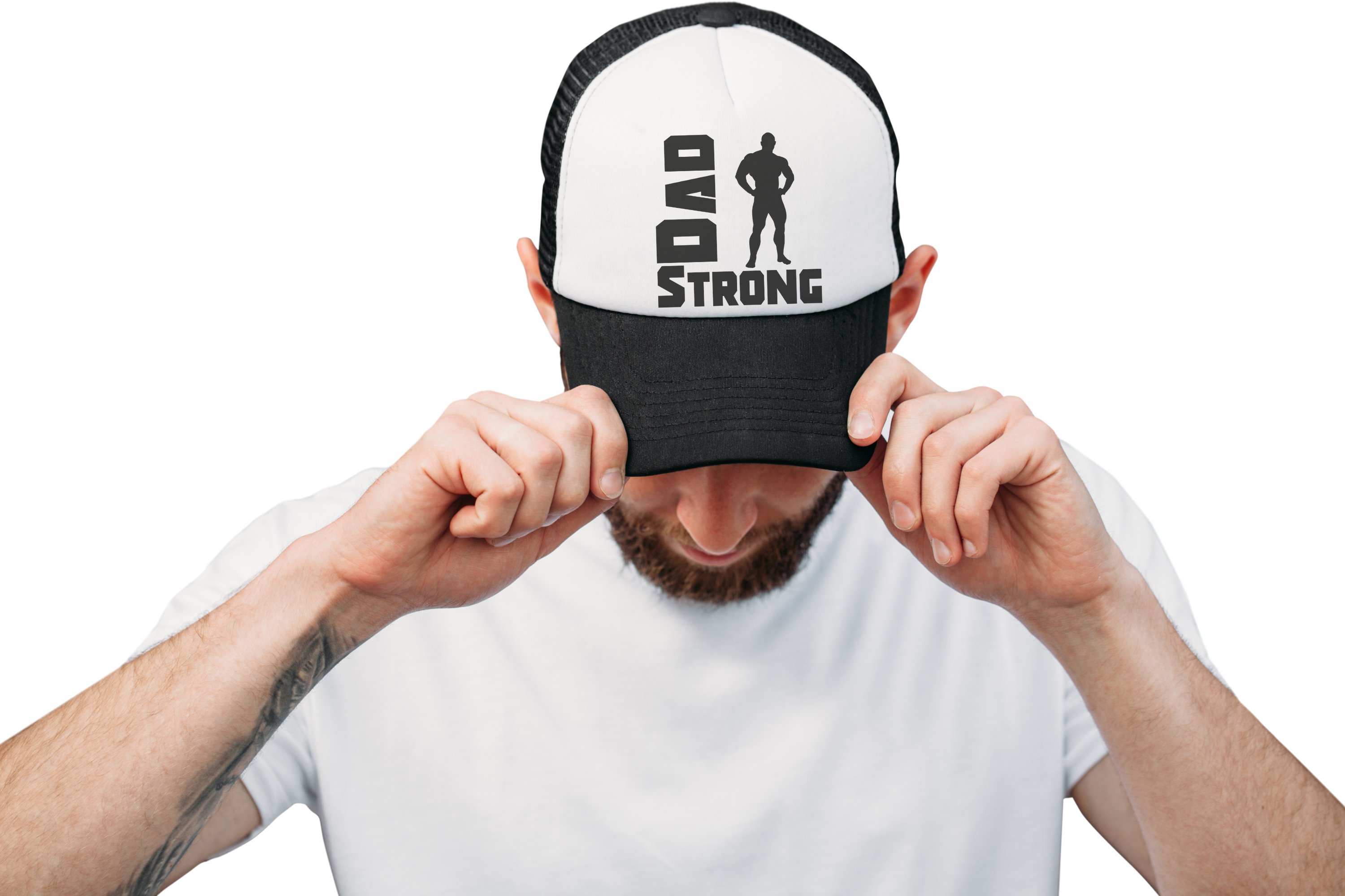 Fathers Day Workout SVG Bundle, 8 Dad Strong SVG Designs view 3