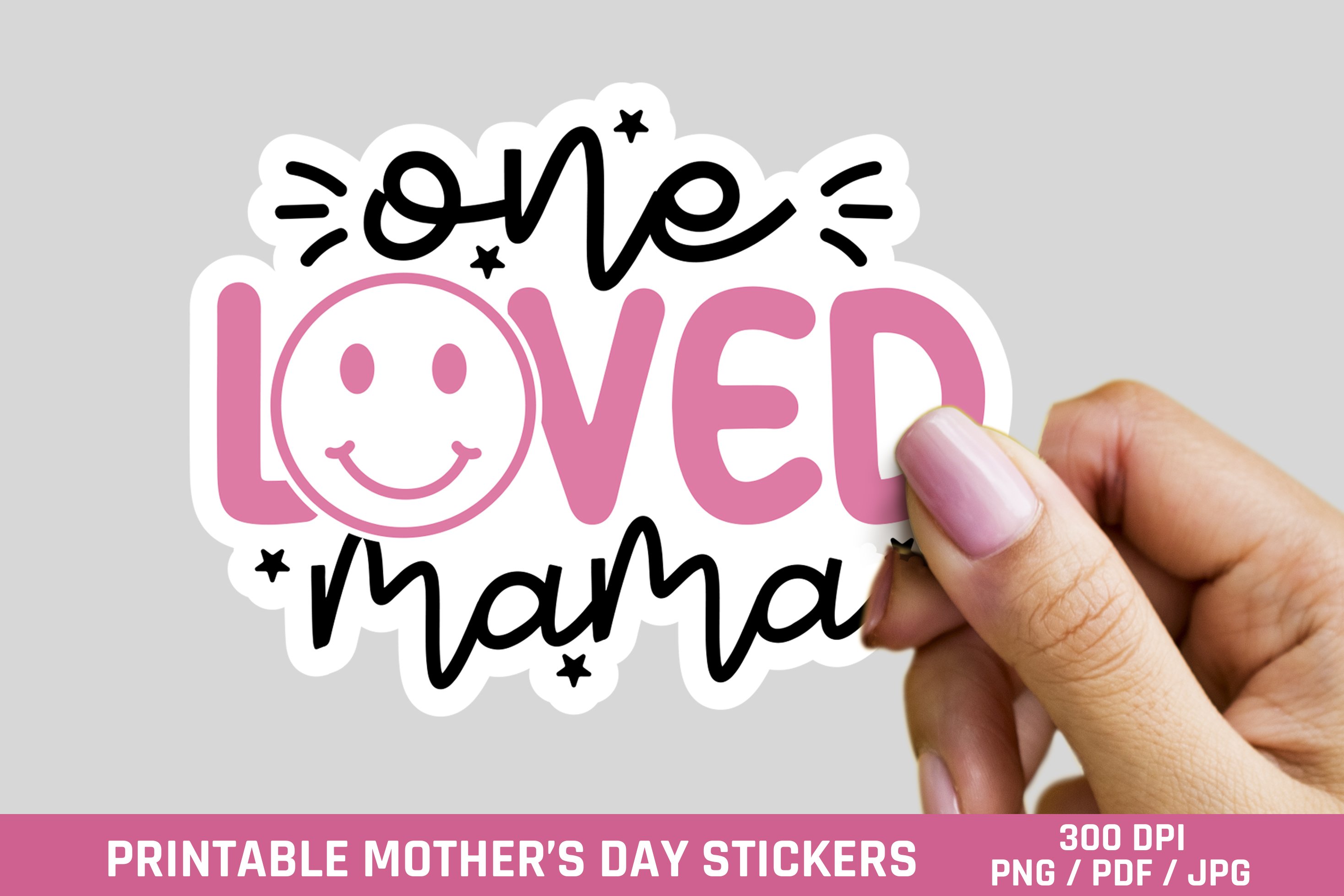 Mothers day stickers bundle, stickers, mom stickers view 2