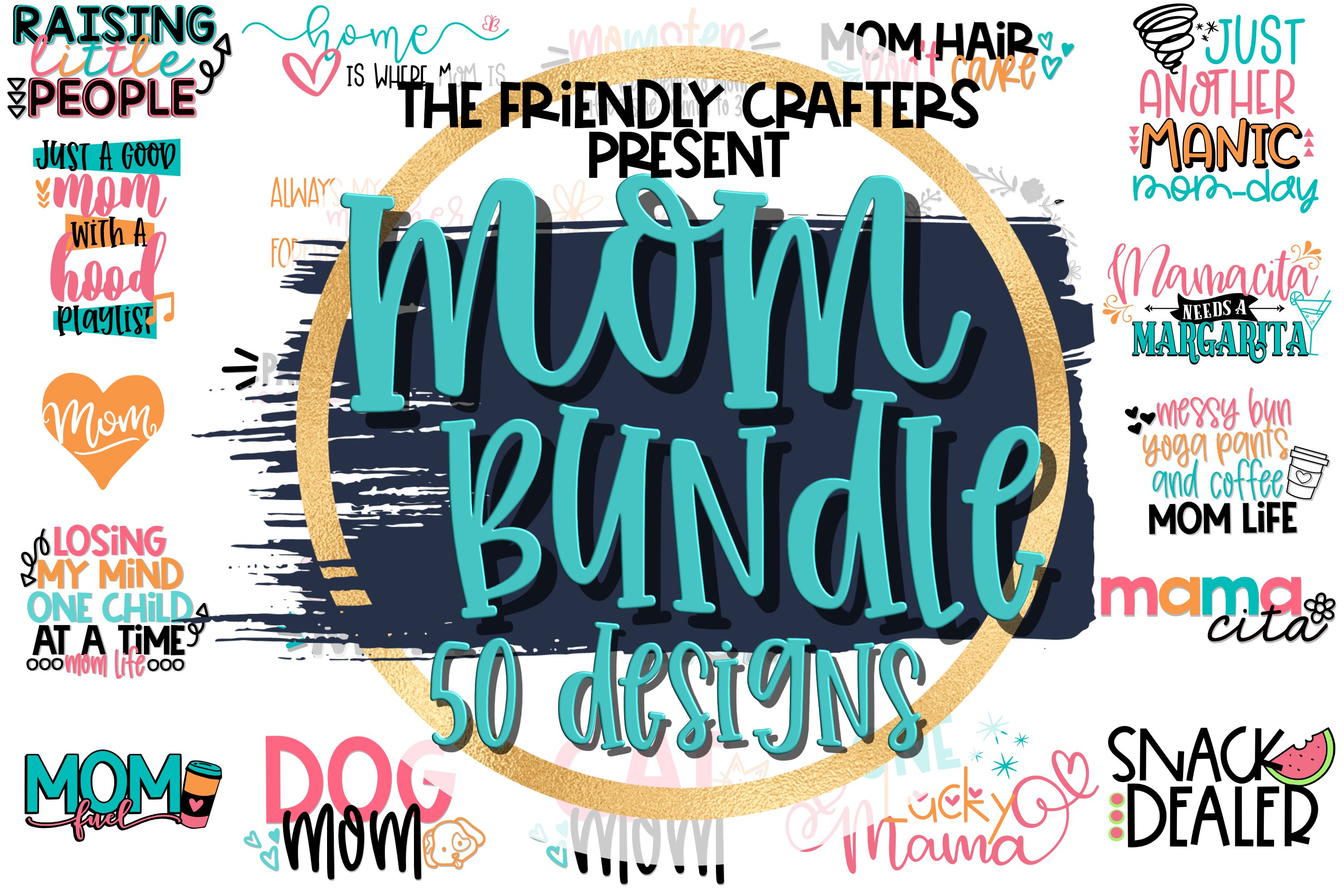 Mom Bundle! - 50 Mom Cut Files! view 2