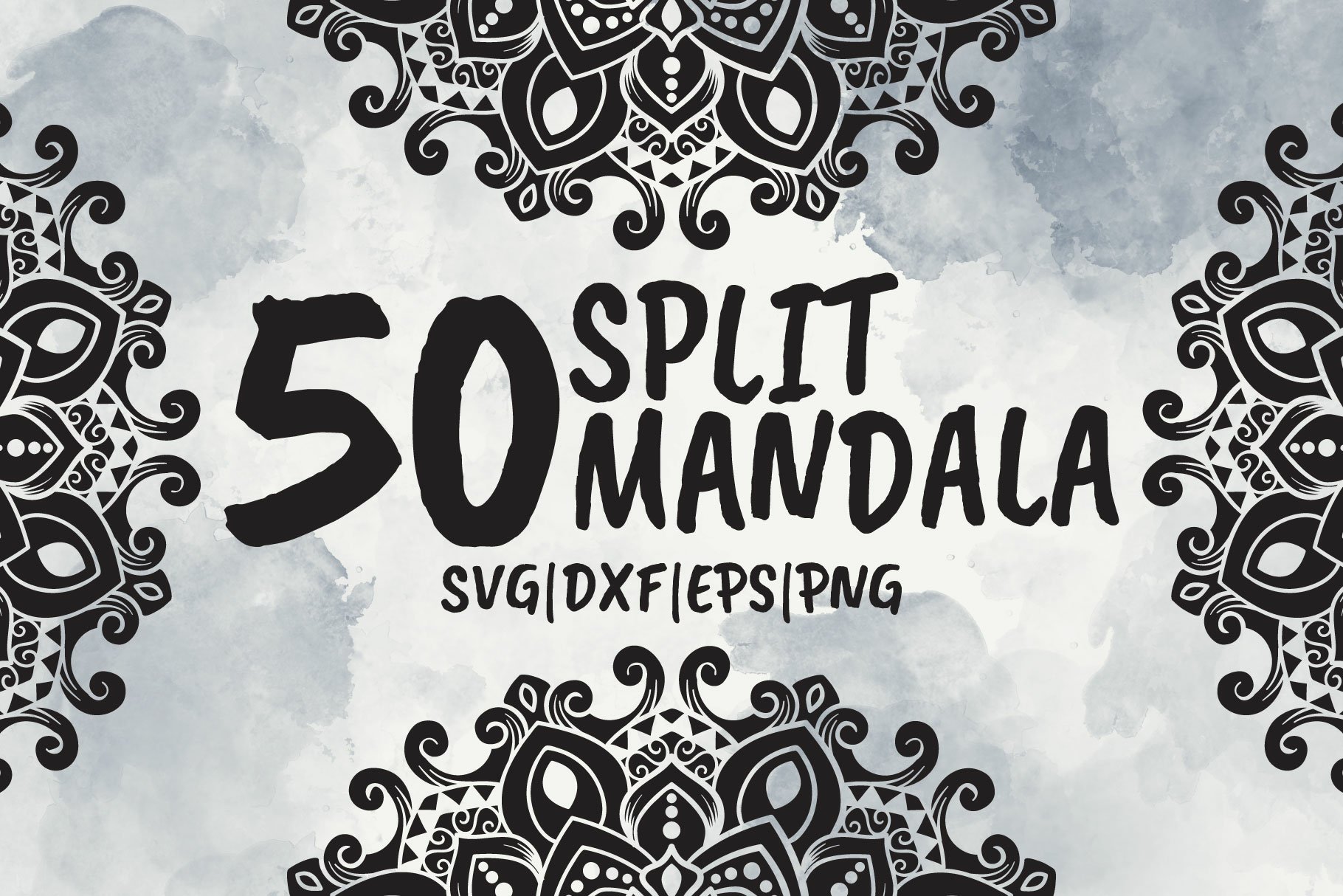 Split Mandalas SVG crafting