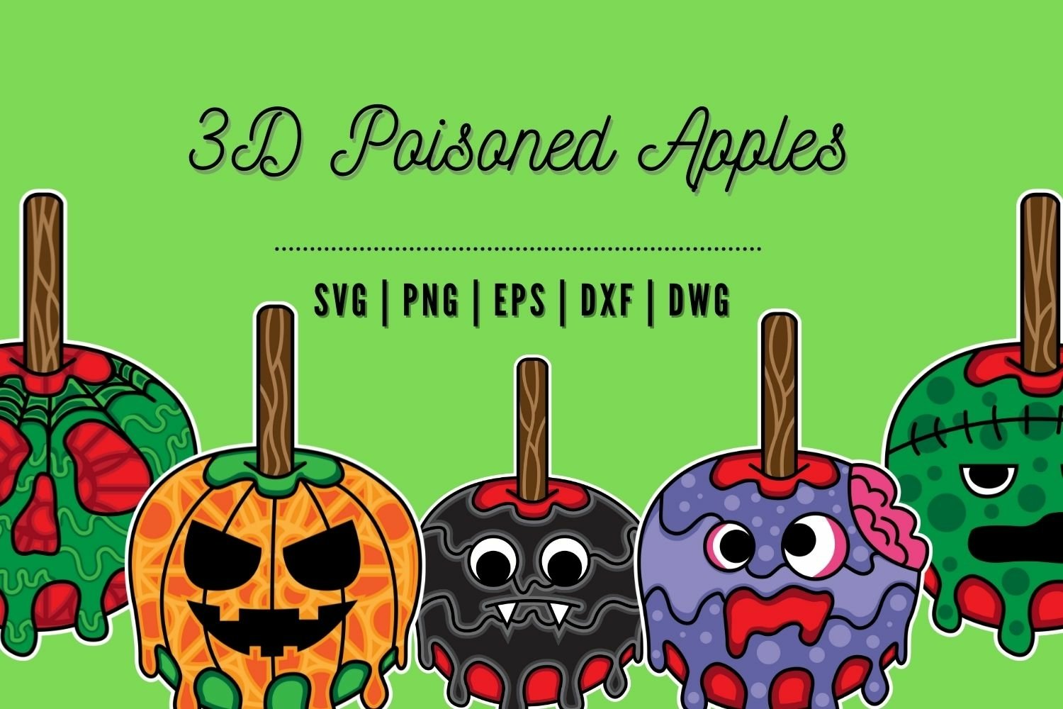The Biggest Halloween Bundle | SVG | Tumbler | Mug | Sticker view 3