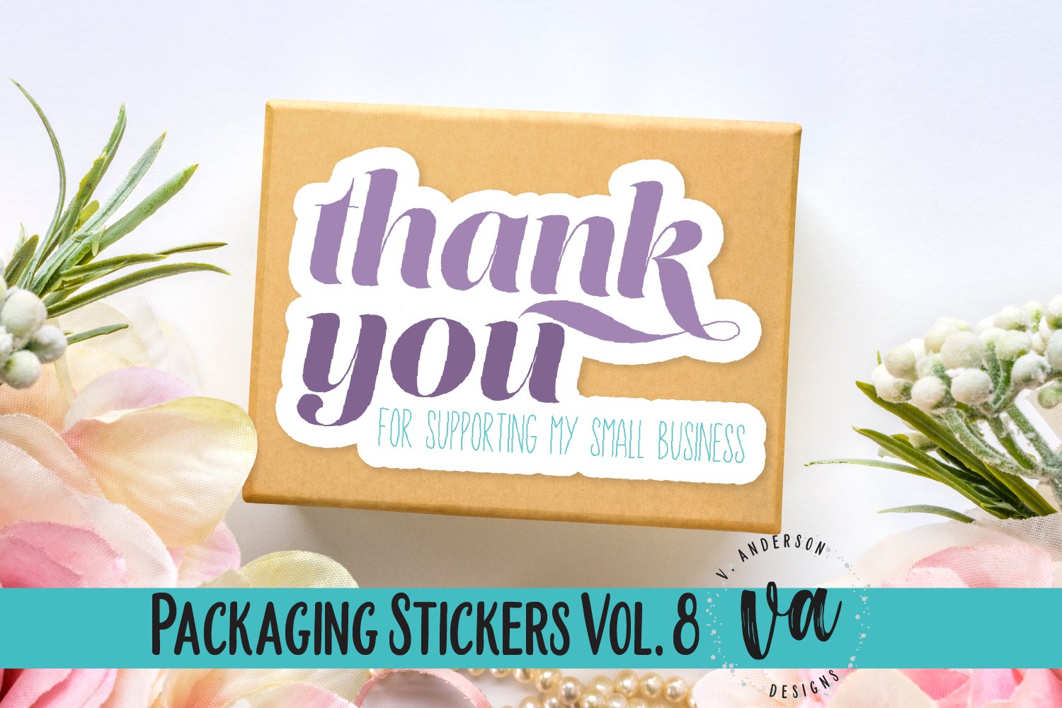 Packaging Stickers Bundle 8 PNGs view 3