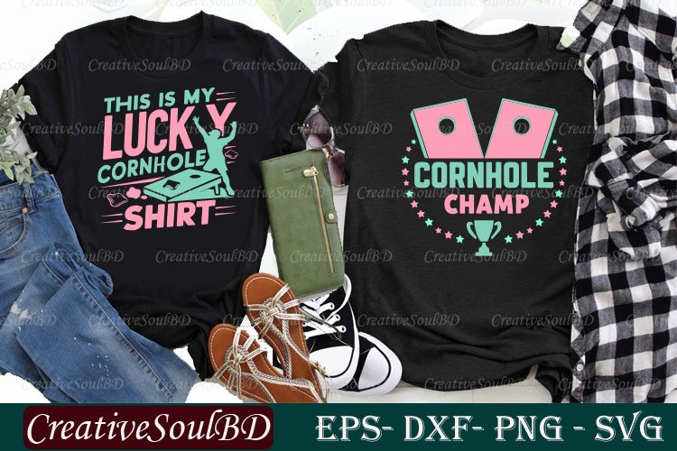Cornhole Champion SVG Cut File, Best Cornhole Team Ever Svg view 2