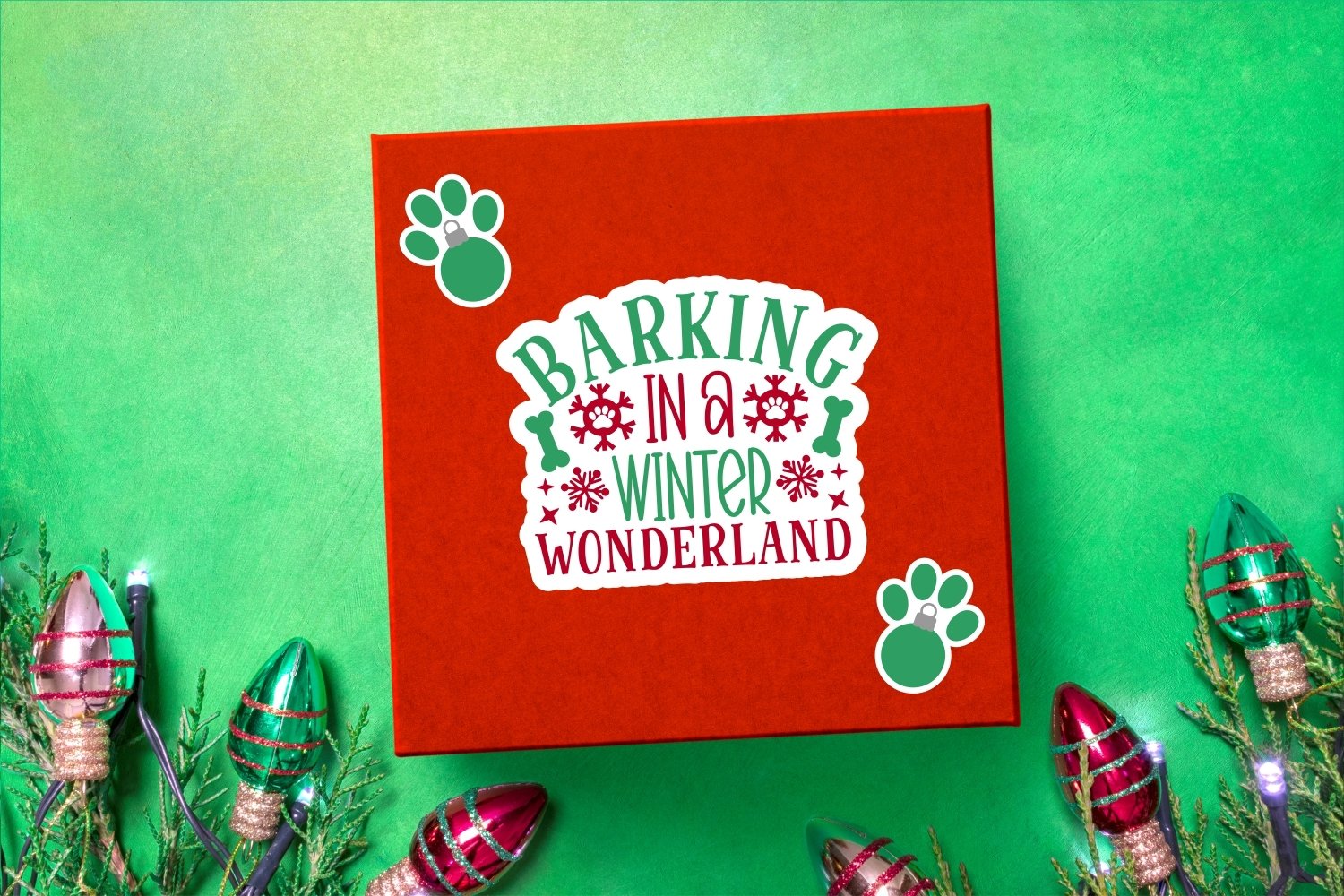 Dog Pet Christmas sticker bundle - 17 designs view 2