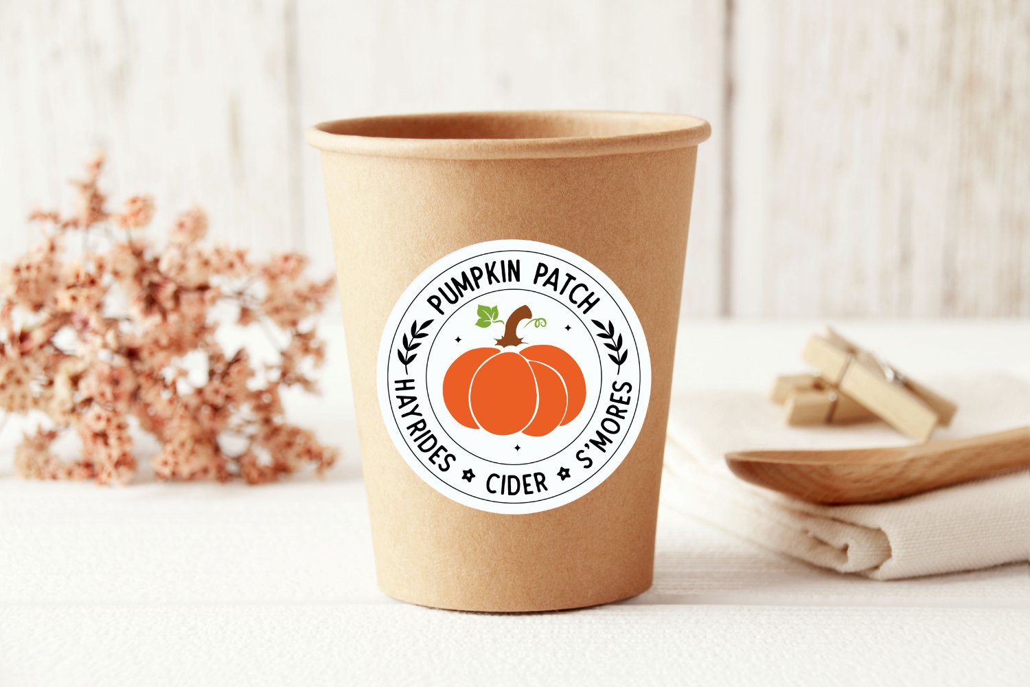 Pumpkin Sticker Bundle, Fall Sticker Bundle, Autumn Stickers view 3