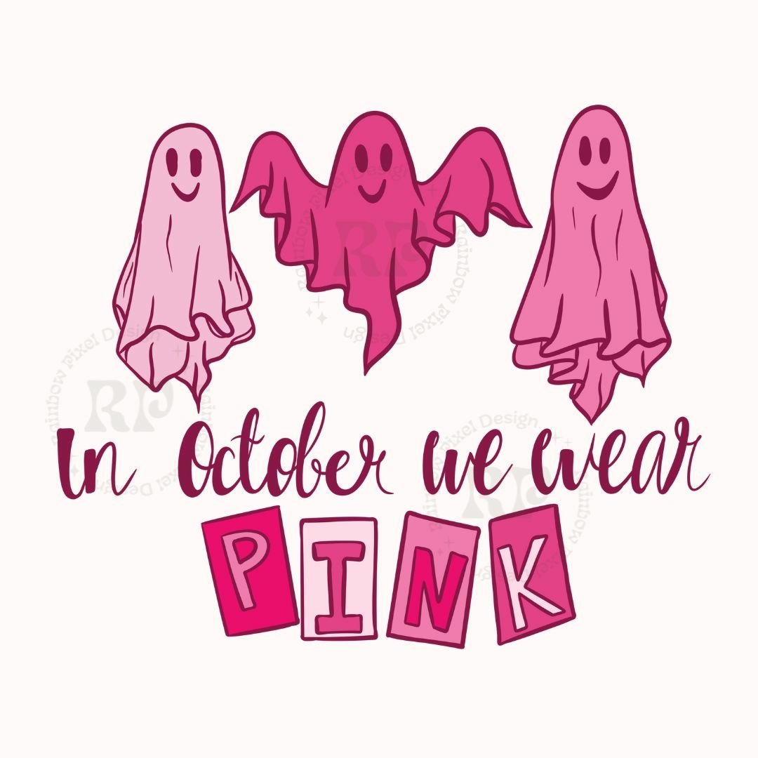 In October We Wear Pink- Breast Cancer Bundle view 2