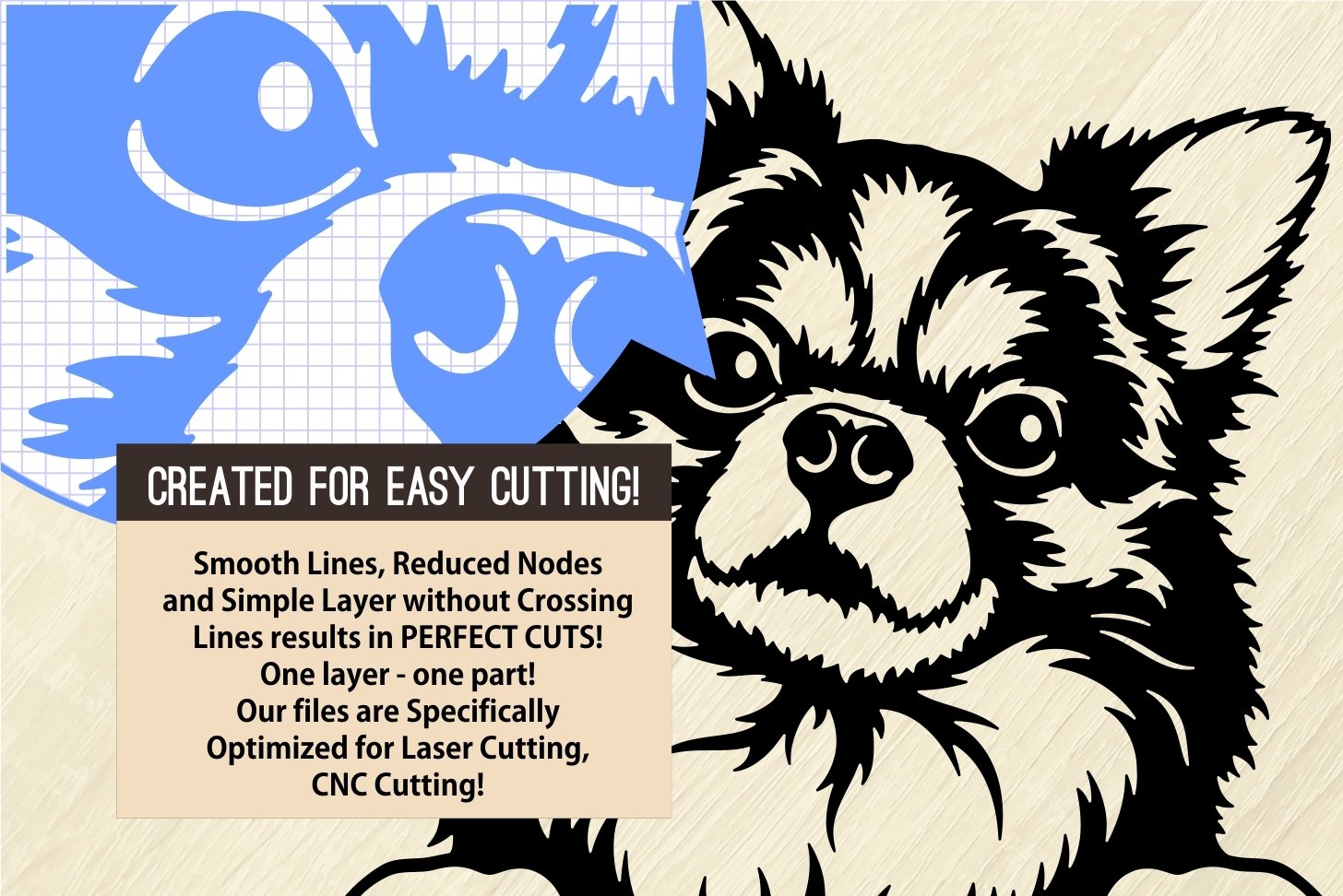 Peeking Dogs Set 19 Svg, BUNDLE 25 Cut vector SVG 25 designs view 3
