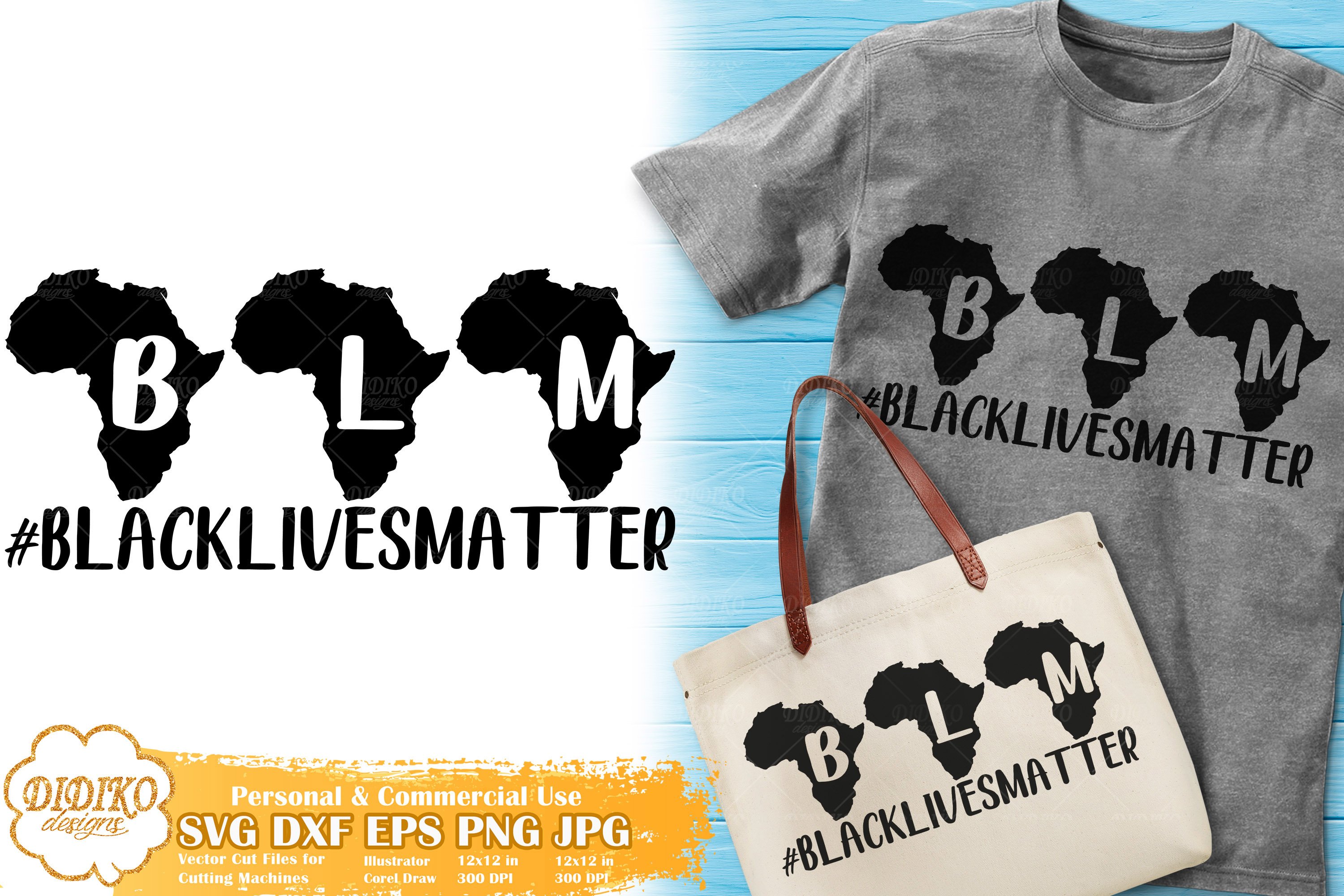 Black Lives Matter SVG Bundle | Raised Fist | Black Power view 3