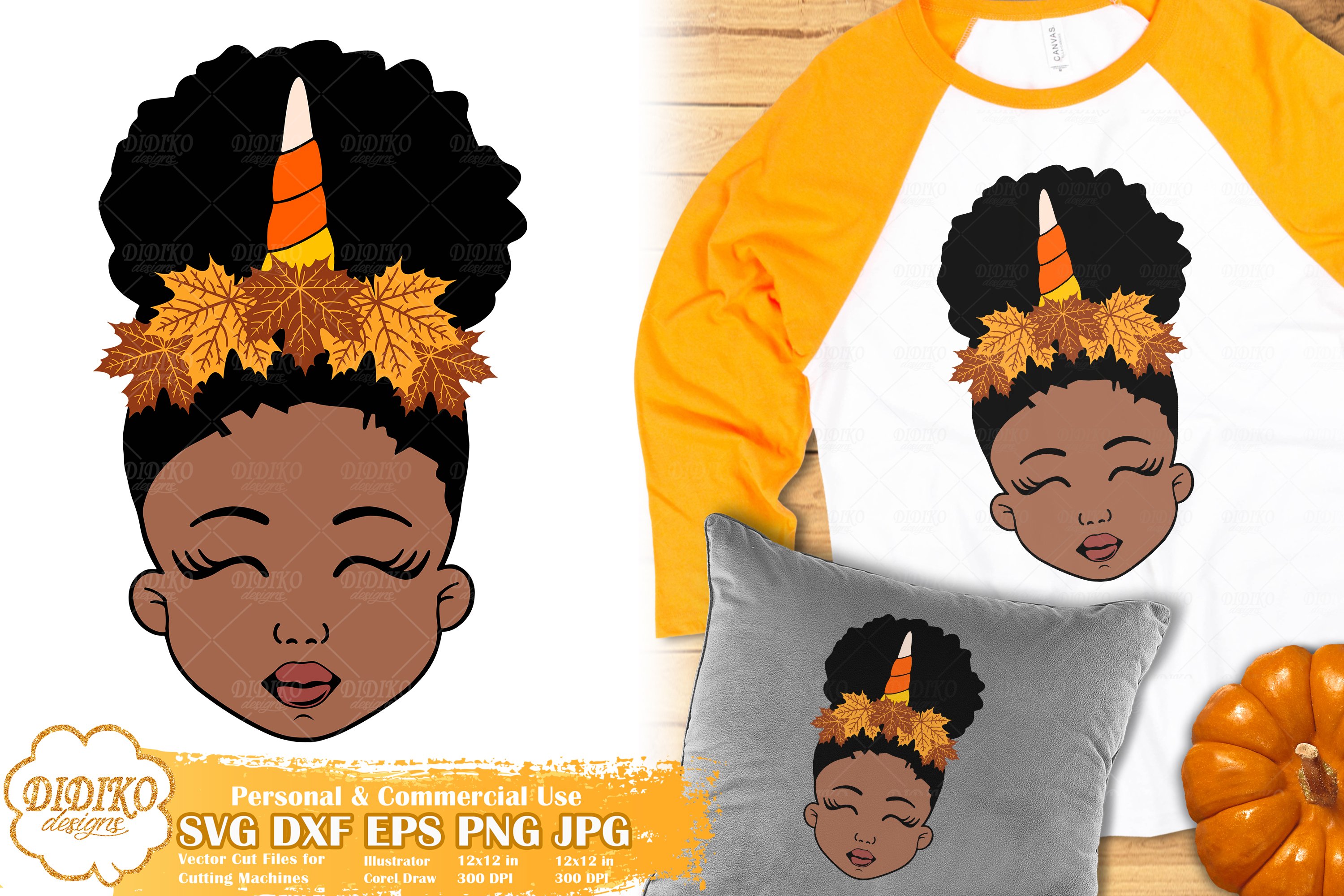 Fall SVG Bundle | Black Girl SVG | Pumpkin Spice SVG view 2