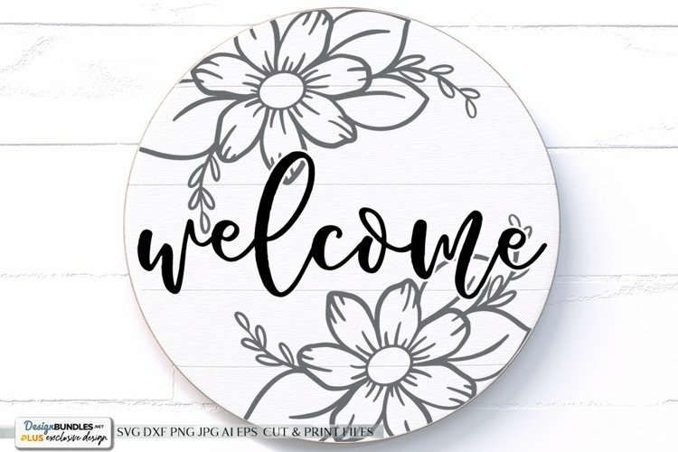 The Farmhouse Round Sign Big Bundle - 30 Round Door Signs! view 2