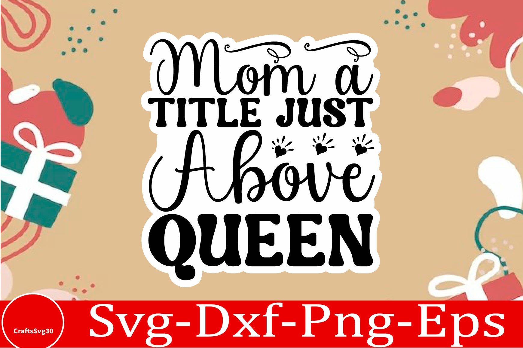 Mothers day sticker SVG Bundle Funny Mom Svg Design Funny Qu view 3