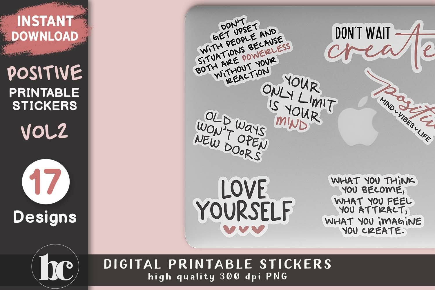 Positive Affirmation Stickers | Encouraging Stickers - Vol 2 view 3