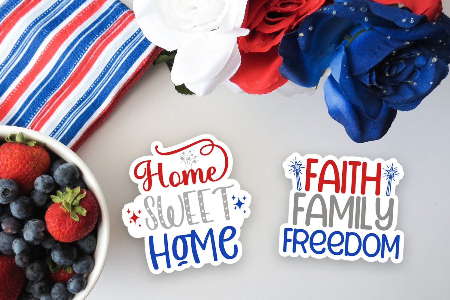 4th of July Stickers Bundle I July 4th Stickers Bundle view 3