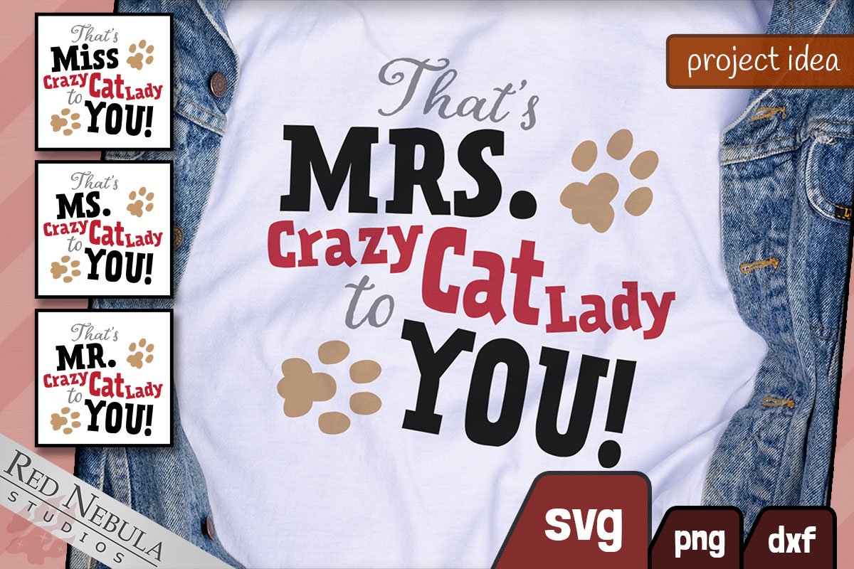 Cat Lovers SVG Bundle | 8 Cat SVG / Sublimation   Variants view 3