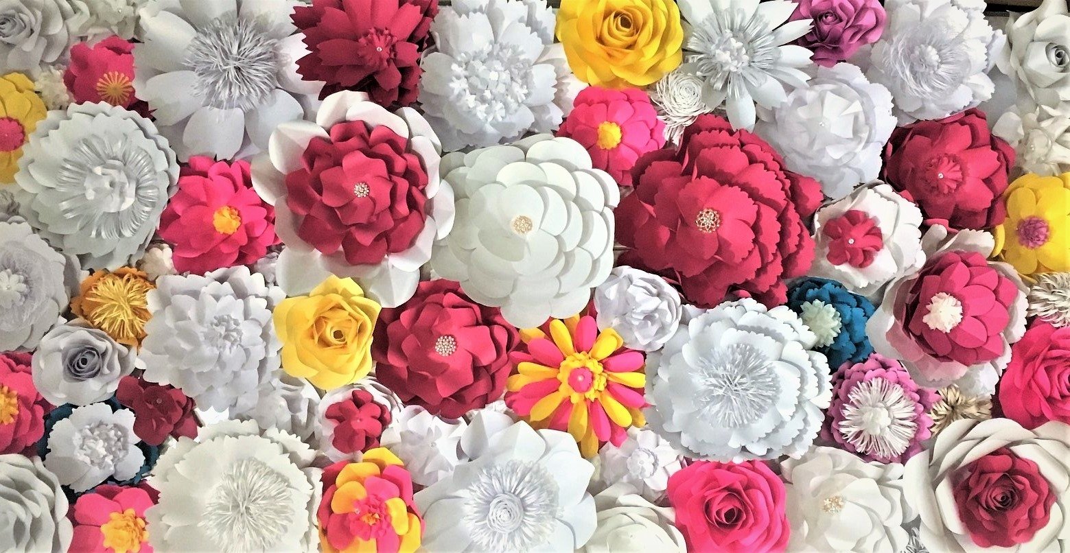 3D Paper Flower Templates Bundle Deal Vol I view 3
