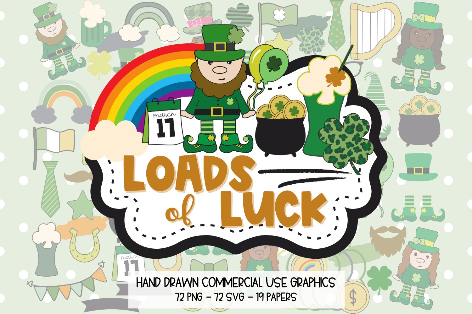 St Patricks Day SVG Bundle, St Patricks Day Clipart