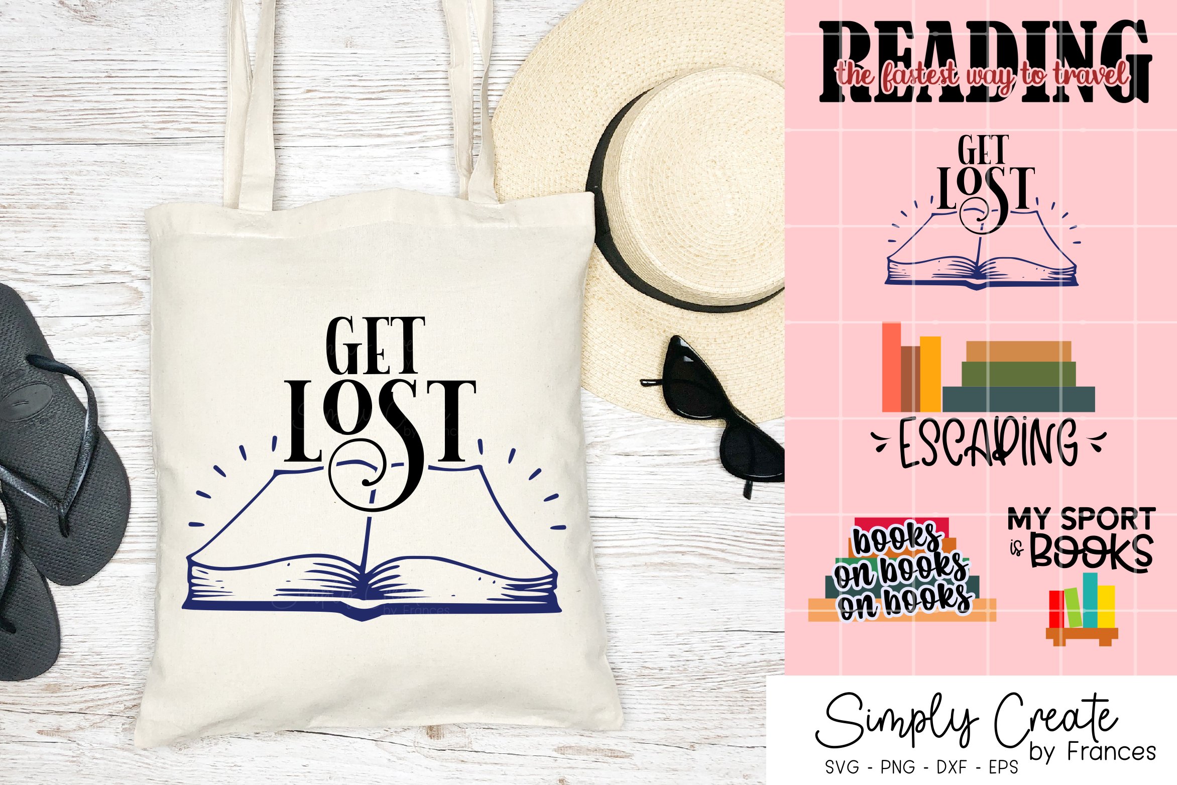 Book Lover SVG Bundle