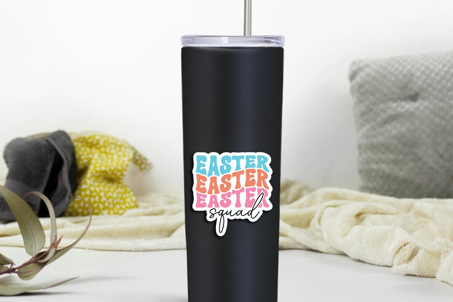 Retro Easter Sticker Bundle, Easter Retro Sticker Bundle view 3