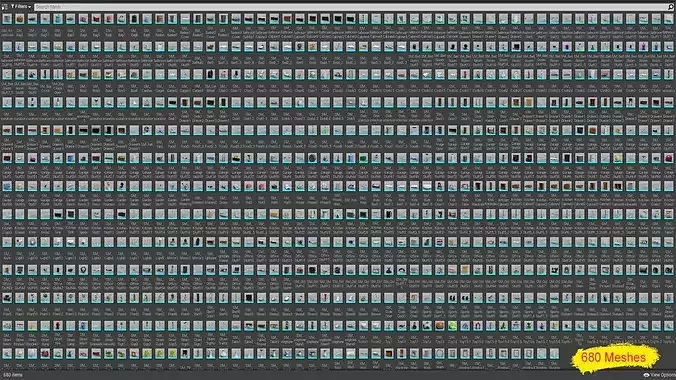 Full Modular House 3D model view 2