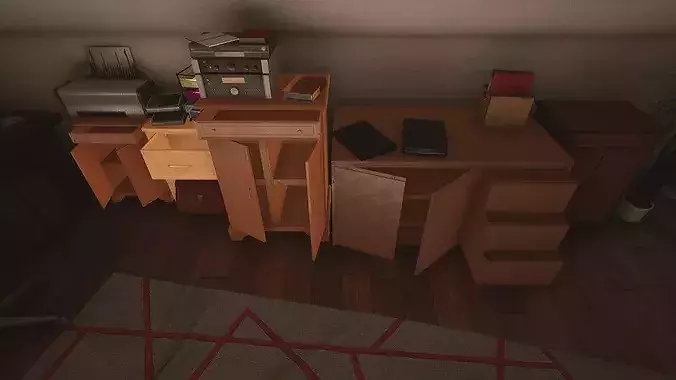 Full Modular House 3D model view 3