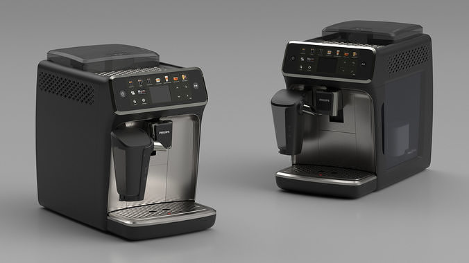 Coffee Machine Philips 5400 3D model view 3