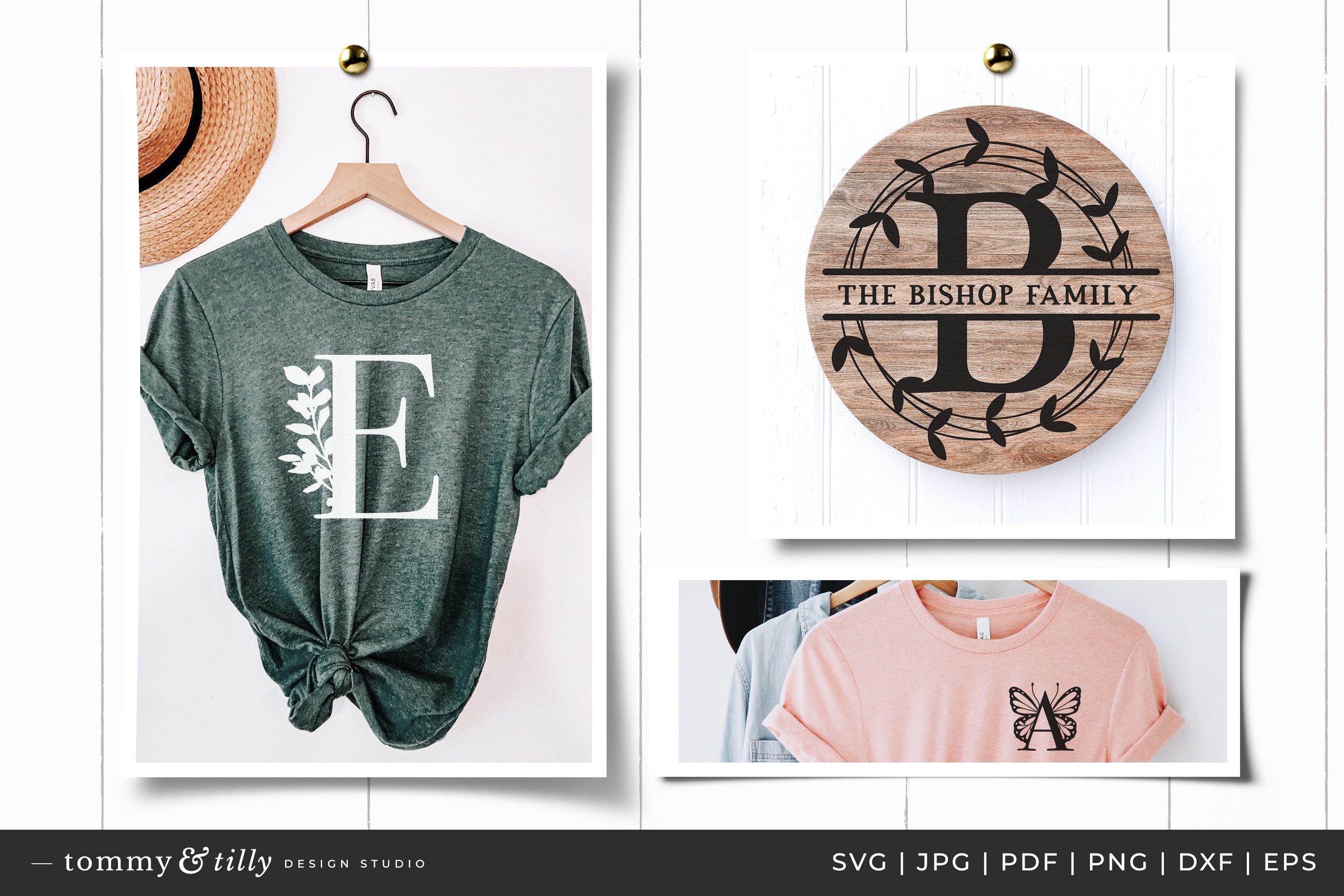 20 Alphabet Monogram SVG Bundle Cut Files view 3