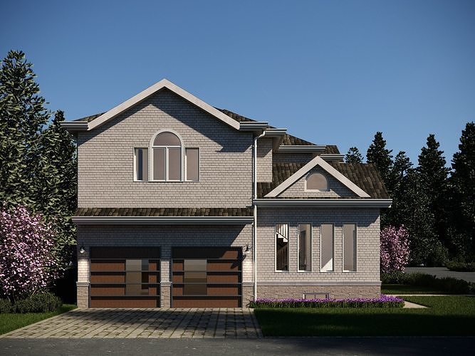 Residential-Building-vol-03-3Dmodel 3D model view 3