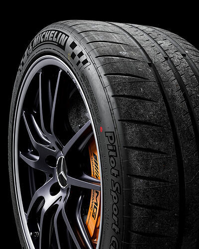Michelin Pilot Sport Cup 2 275 35 ZR19 100Y AMG 3D model view 3