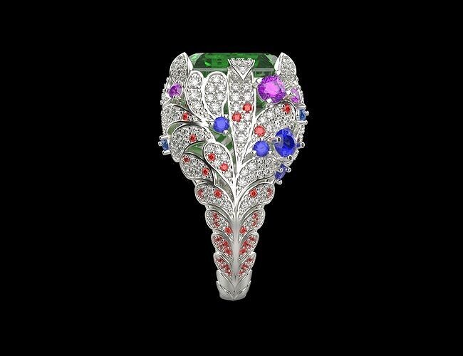 Ring 9319 3D print model view 3