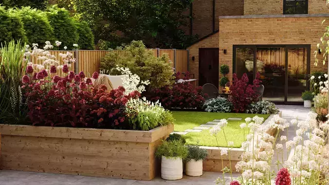 Archexteriors vol 47 - Garden Scenes 3D model view 3