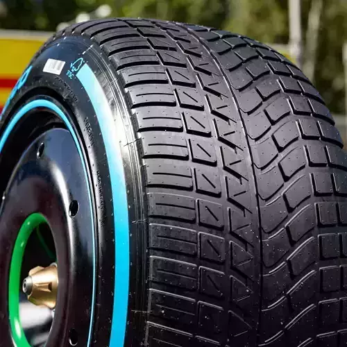 Pirelli Formula 1 2026 Front FULL WET 275 45 R18 3D model view 3