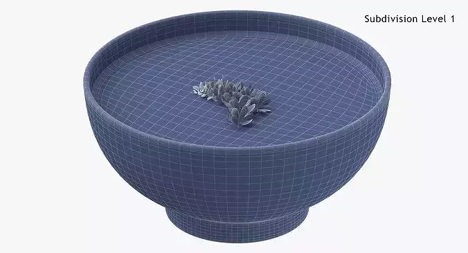 Tomato Soup 3D model view 3