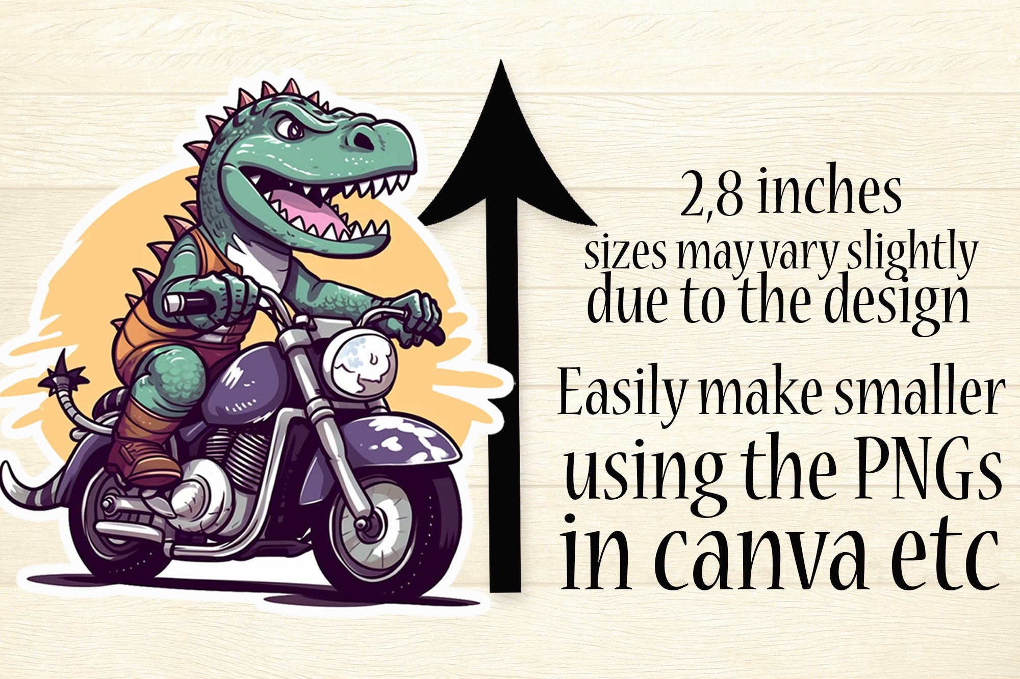Dinosaur Biker Printable Stickers - Unleash the Roar-sum Fun view 2