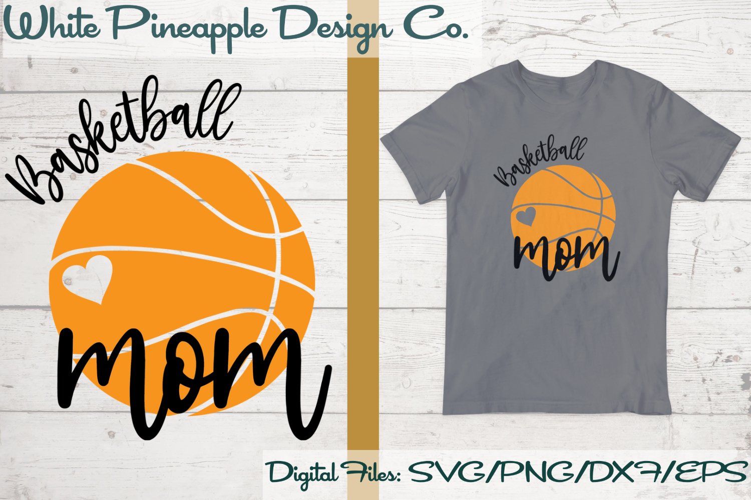 Basketball Mom SVG Bundle, Retro Basketball SVG, Cut Files view 3