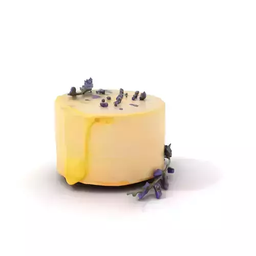 Lavender Cake Delight model pack Low-poly 3D model