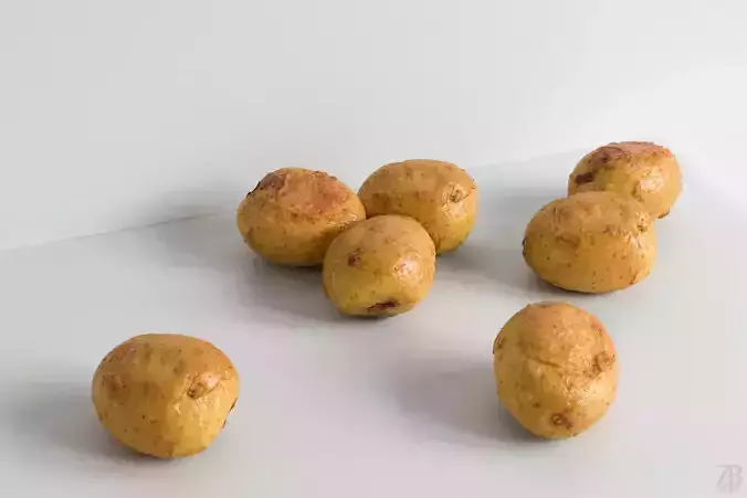 Potato 3D model